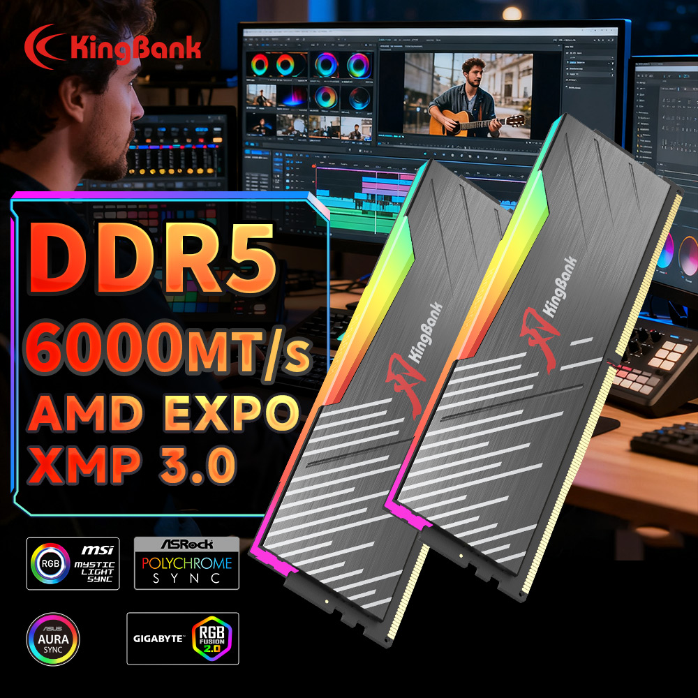 KingBank KRRB DDR5 RGB 16GB /1 - Ddr5 64Gb review and price